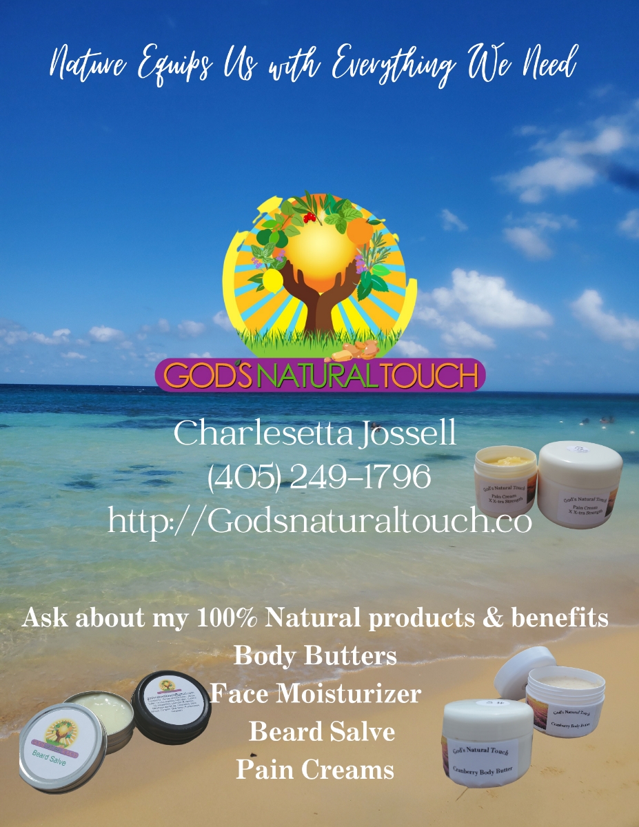 God's Natural Touch Made in Oklahoma