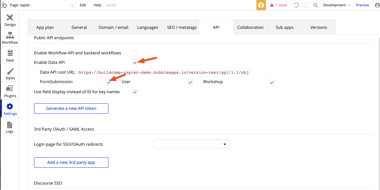 Here's how to integrate Zapier and Bubble (stepbystep with pictures)