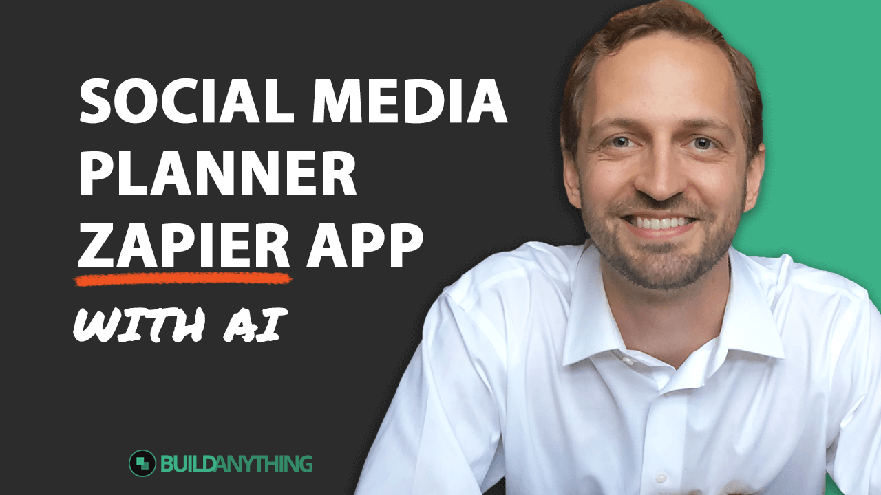 Social Media Planner Zapier App w/AI