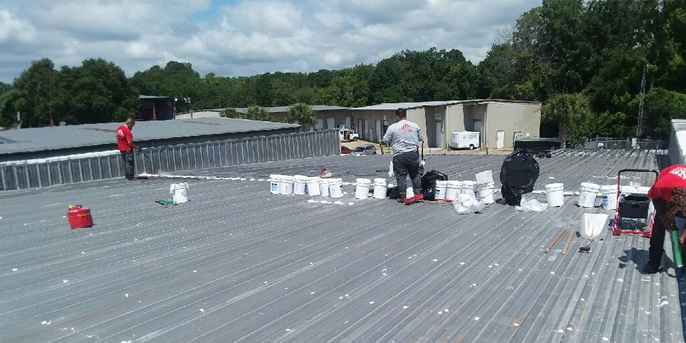 How to Apply Elastomeric Roof Coating on Metal Roof Truco Coatings