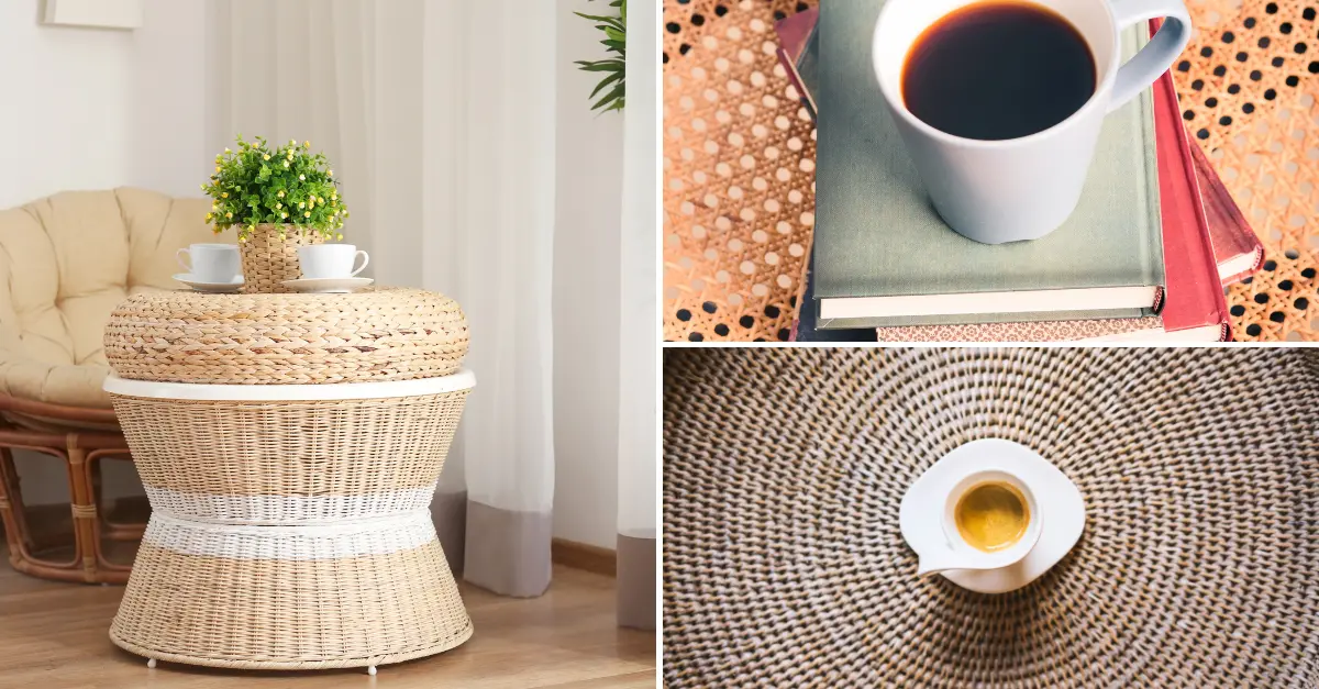 17 Perfectly Woven Rattan Coffee Tables That'll Impress