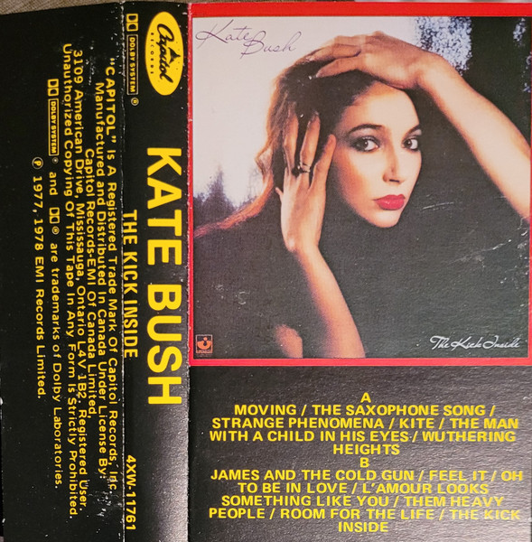 Kate Bush The Kick Inside Album Cover