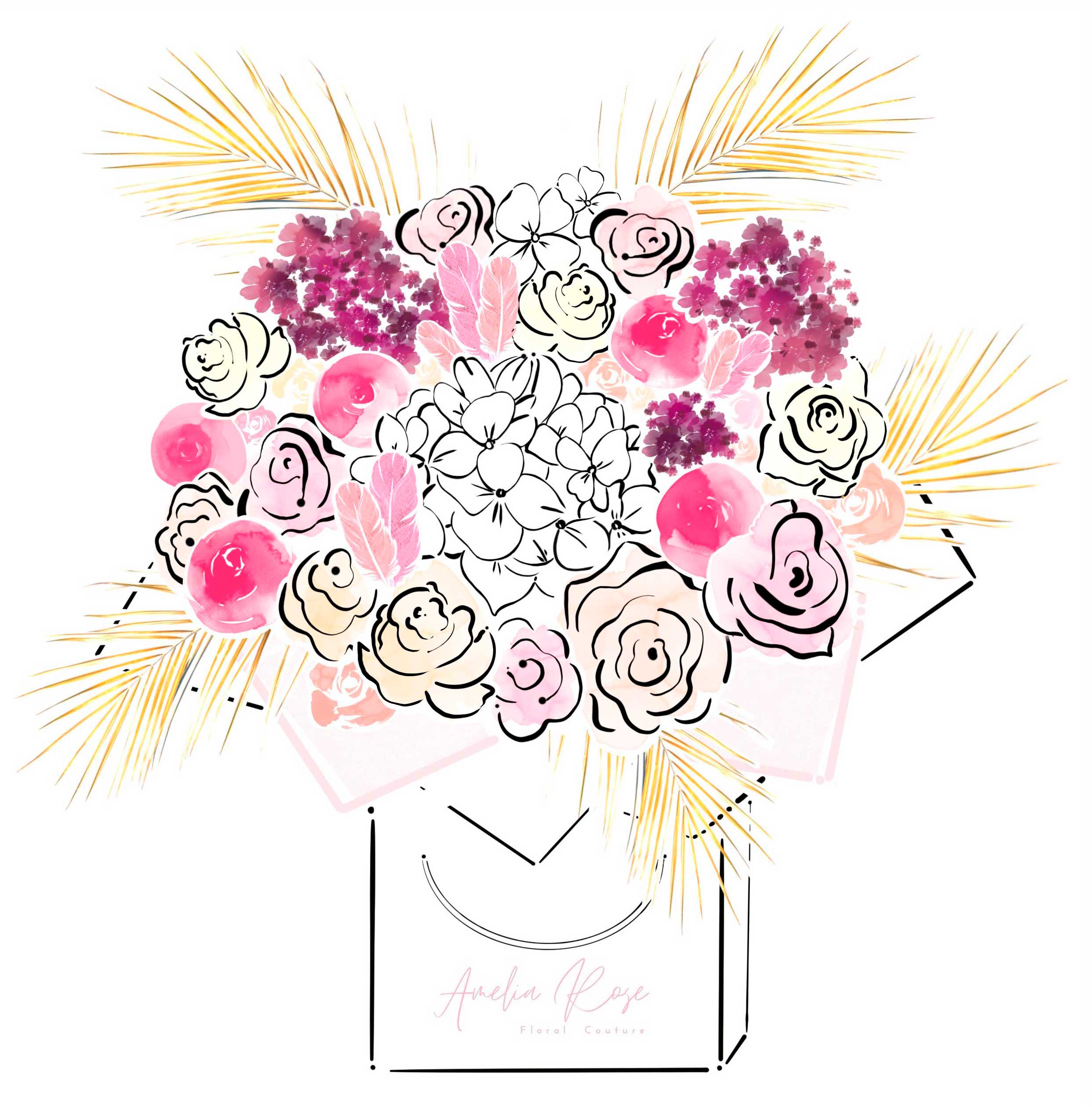 Amelia Rose Floral Couture