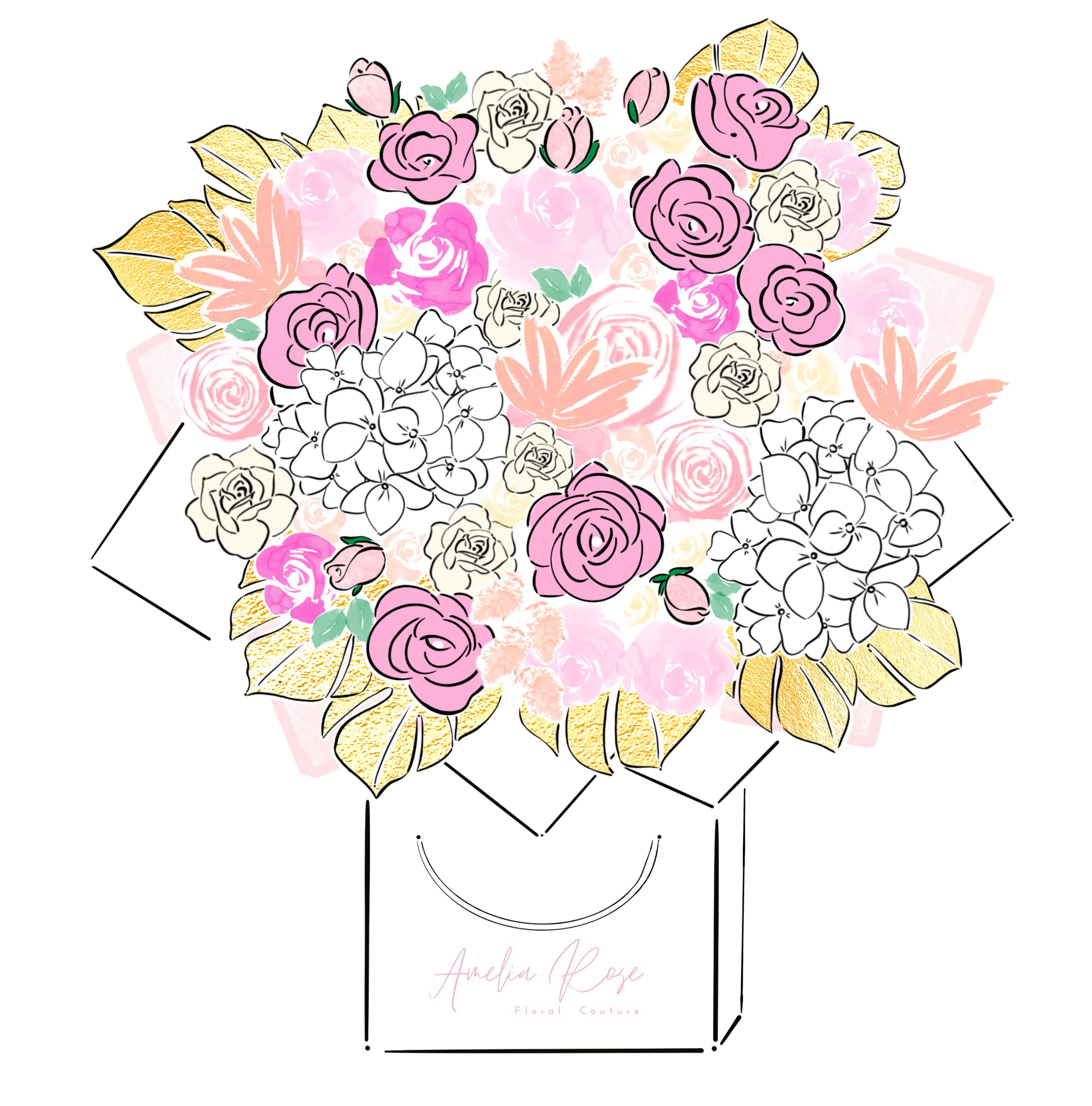 Amelia Rose Floral Couture