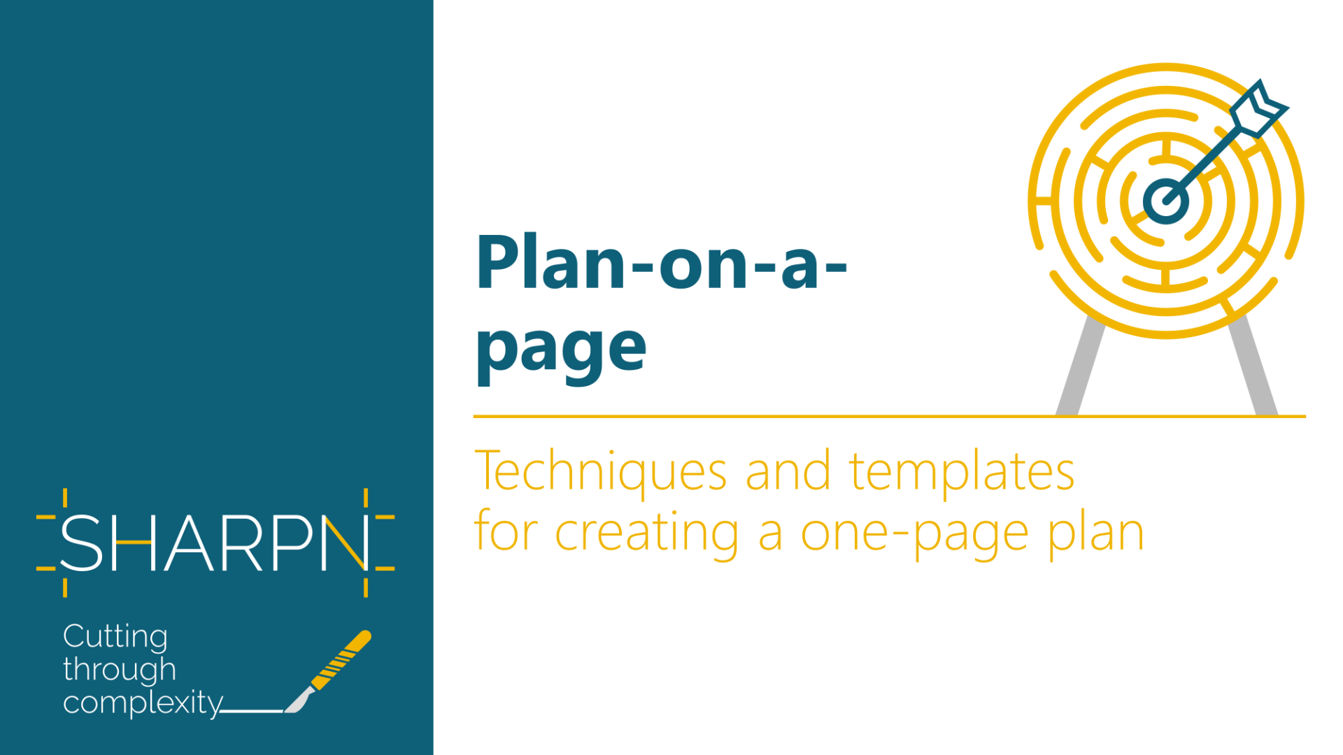 How to produce a crystal clear plan on a page with free templates