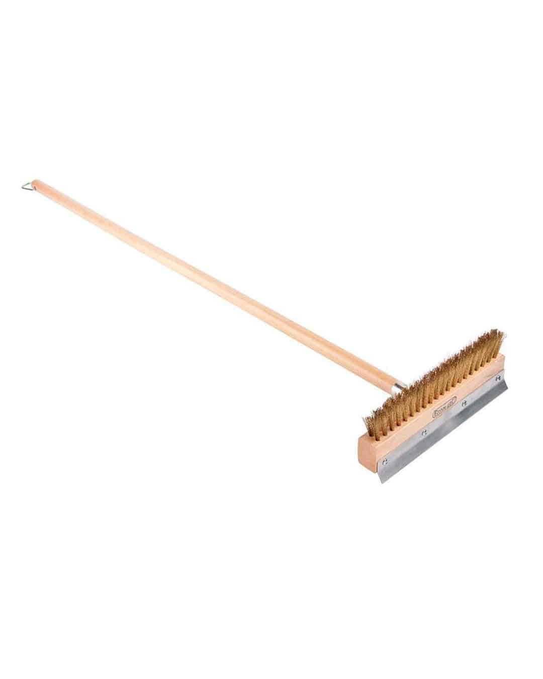 AEPOB Economy Pizza Oven Brush - Economy pizza oven brush with brass ...