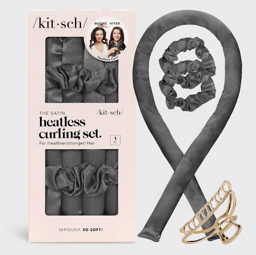Kitsch Review (2023) Trying heatless curls The Quality Edit