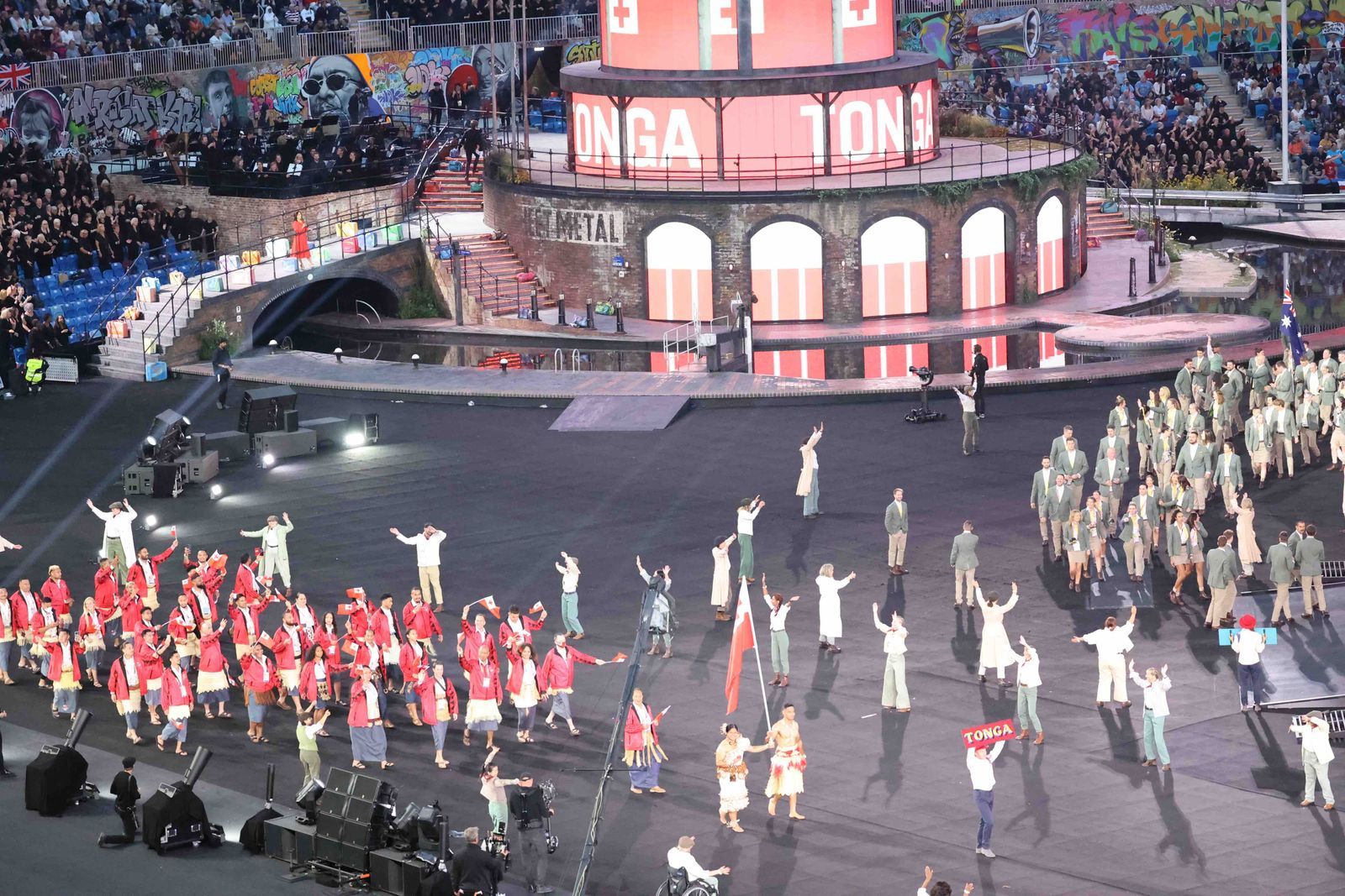 ONOC News Pacific at the Opening Ceremony of Birmingham 2022 Commonwealth Games