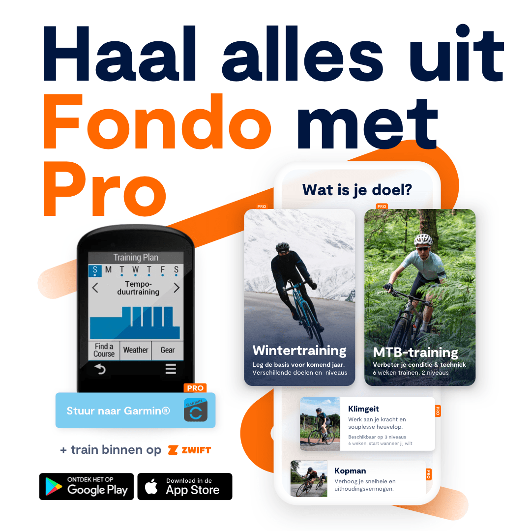 Wat is Fondo Pro en hoe neem ik een abonnement? - KNWU Fondo