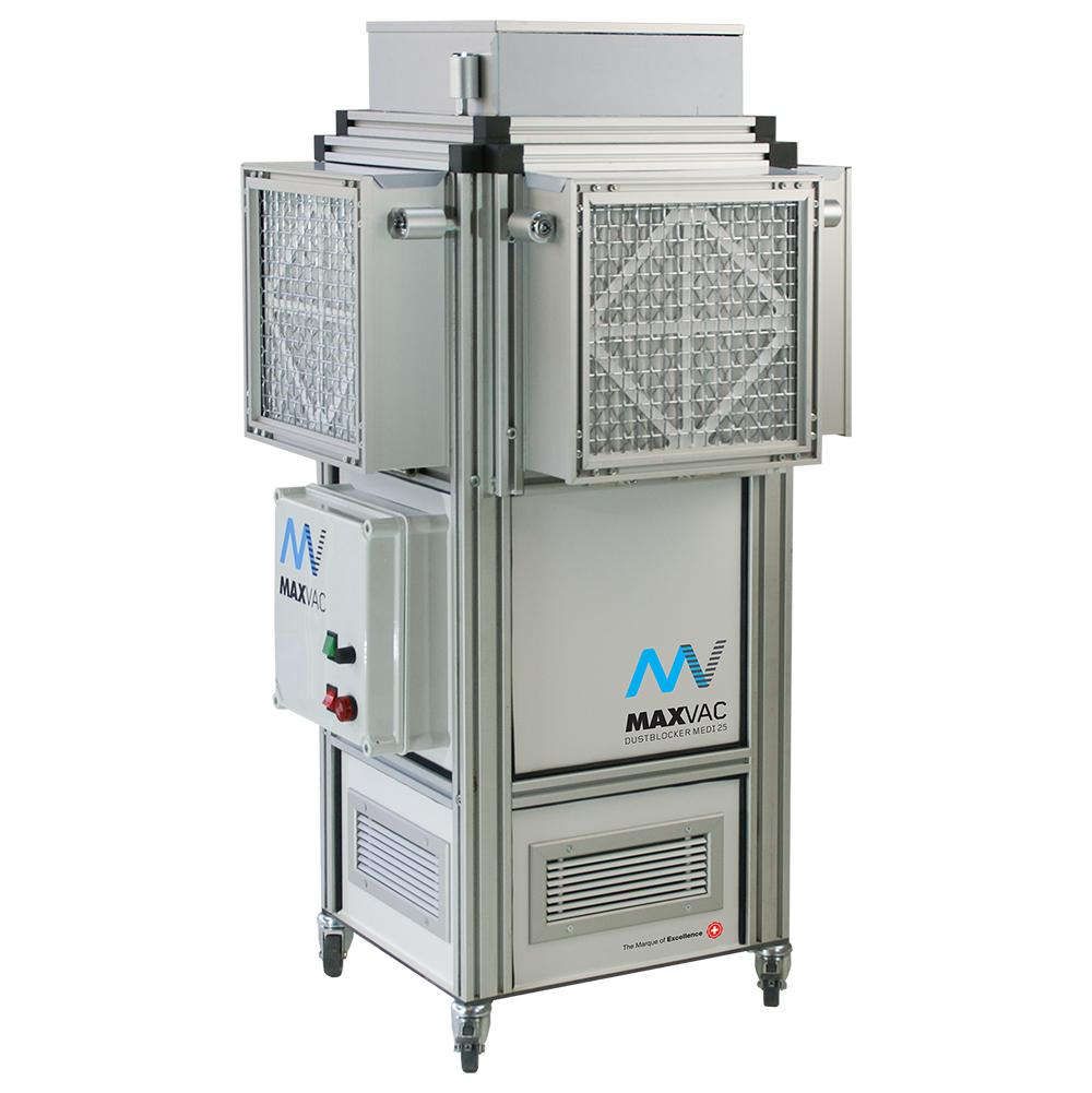 UV-C Air Purifier with huge 3'600m3/h Airflow - MAXVAC MEDI 40 Dustblocker Virus Steriliser