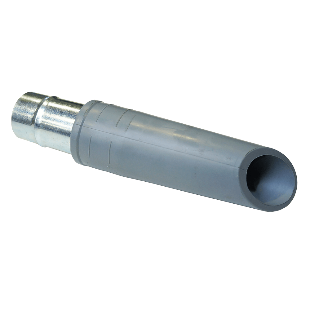Oil proof rubber conic section with metal fitting 70mm