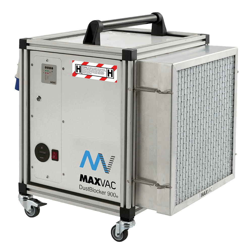 Dustblocker 900e Air Scrubber Cleaner with 900m3/hr Air Flow & intelligent filter monitoring