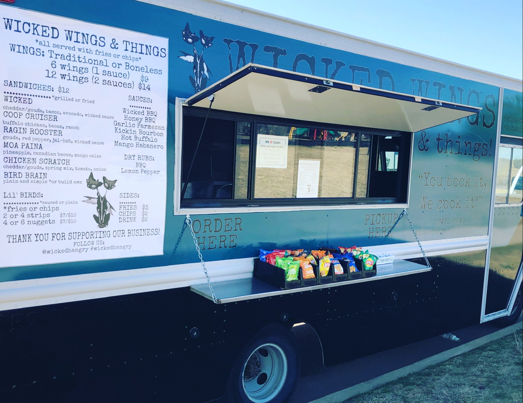 Wicked Wings & Things Okie Food Trucks