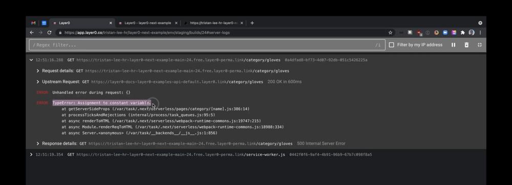Serverless Deep Request Inspect