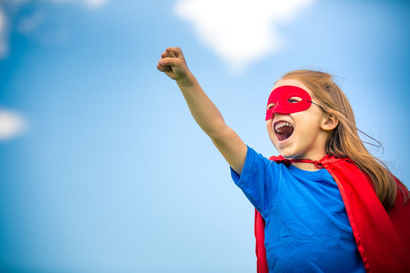 kid comic book hero