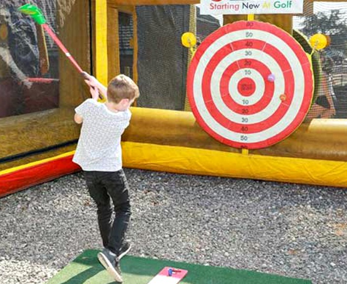 Hitting the target at Golf Kingdom