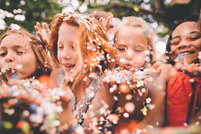 children outdoors
