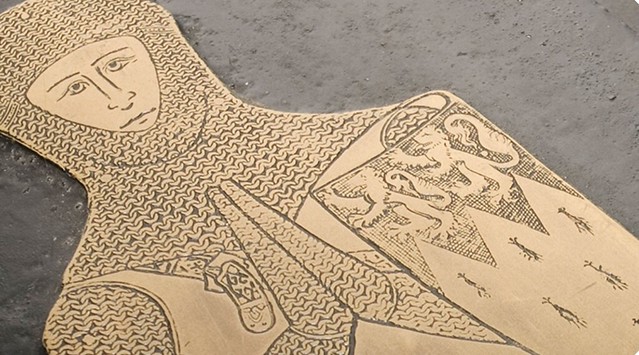 brass rubbing activity in london with the london pass