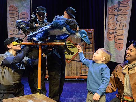 Meet and greet at Dinosaur World Live