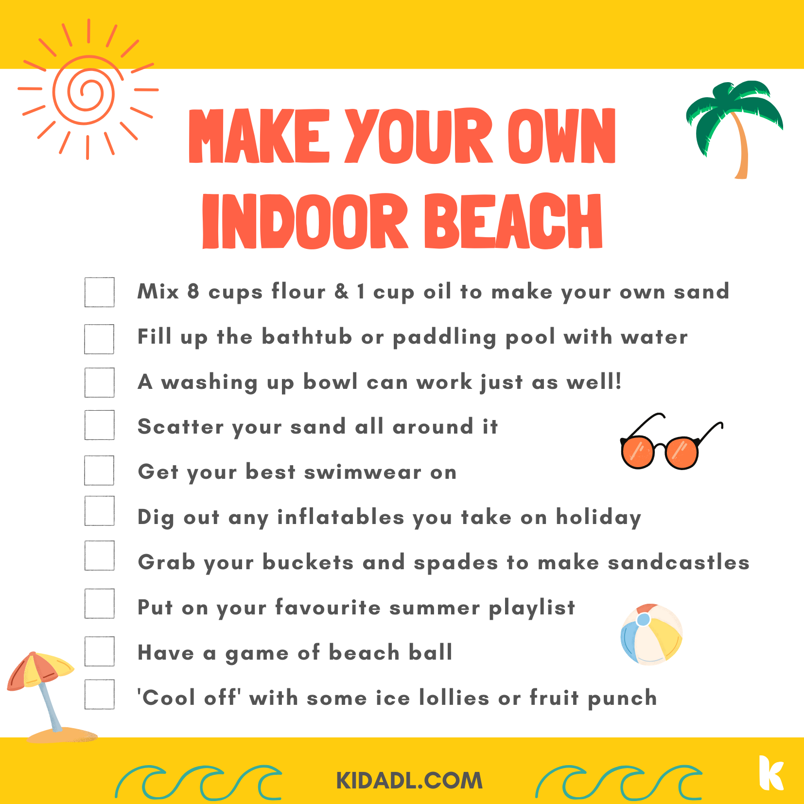 make your own beach