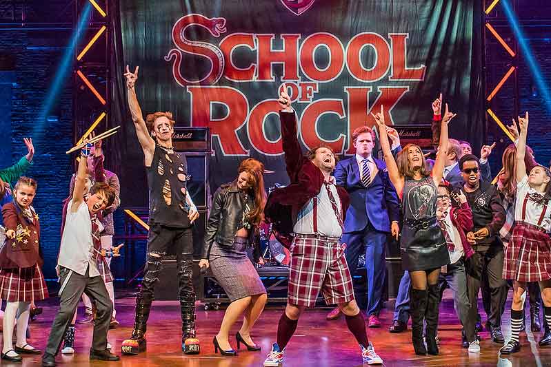 School of Rock live on stage