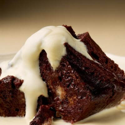 Delia's Chocolate Bread and Butter Pudding