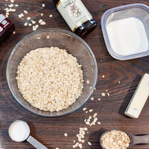 Slow Cooker Porridge Ingredients