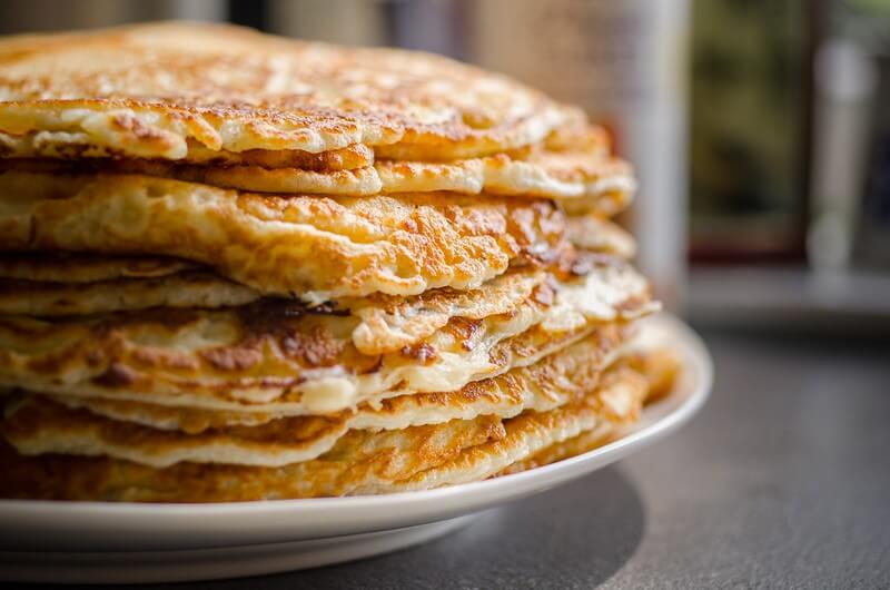 Ham and Cheese Savoury Pancakes