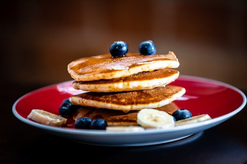 American Blueberry Pancakes