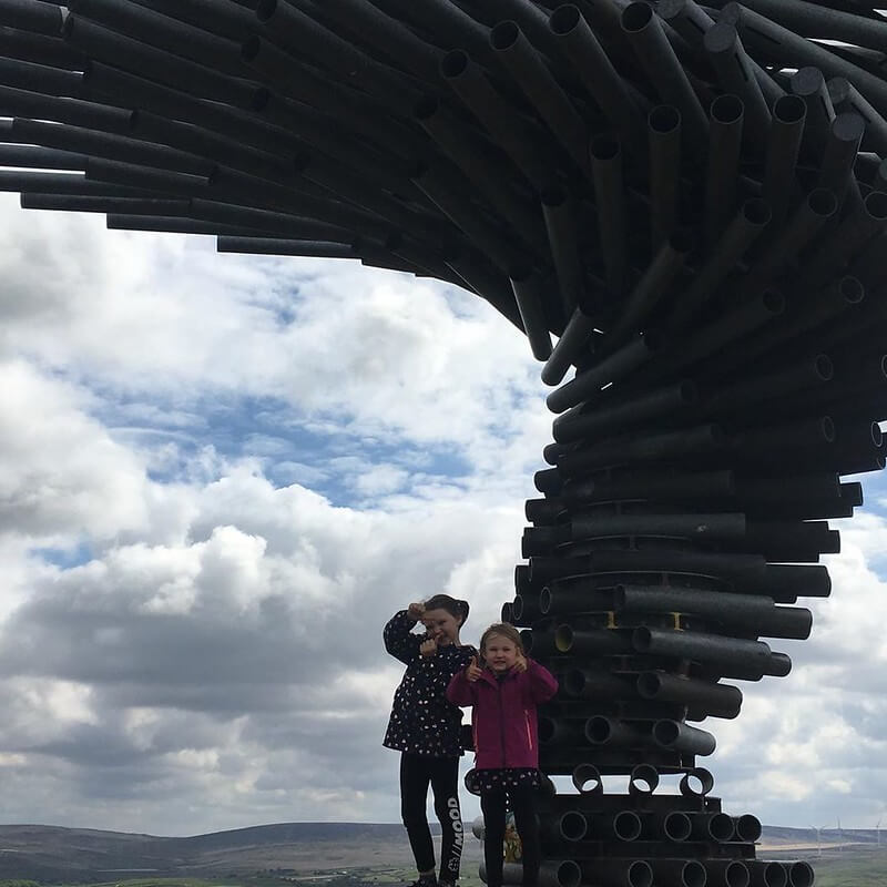 The Singing Ringing Tree in Lancashire