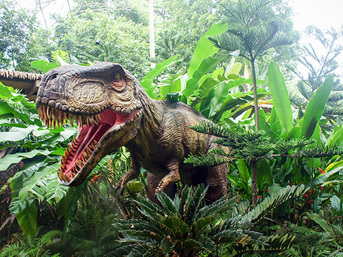 Dinosaur on the Knebworth Dinosaur Trail