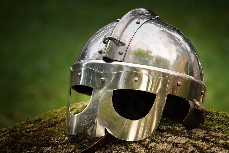 Anglo-Saxon helmet for Anglo-Saxon Religion lessons