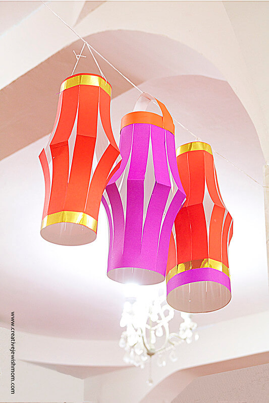 Paper Art Projects - Chinese Paper Lanterns