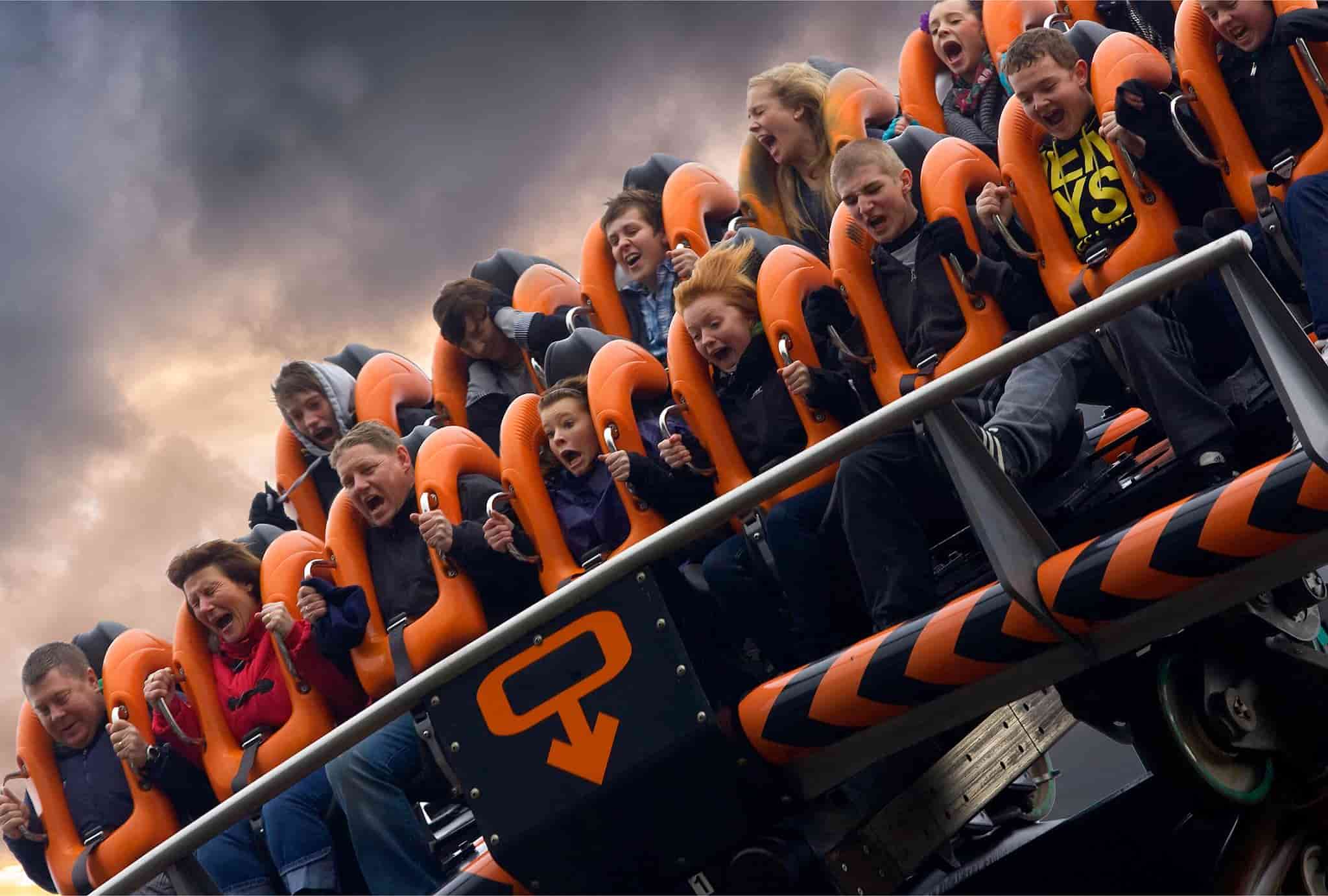 Rides and attractions at Alton Towers