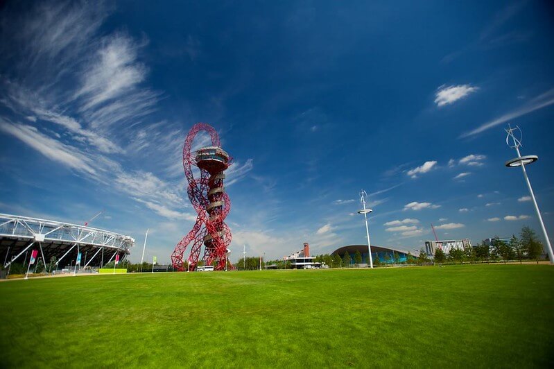 One of the best gardens and parks to visit in East London is the queen elizabeth olympic park