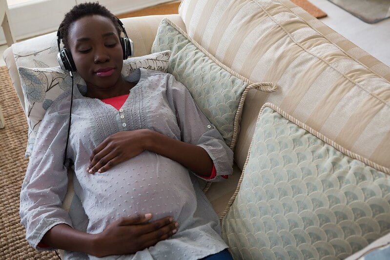 Listening to iPod before birth