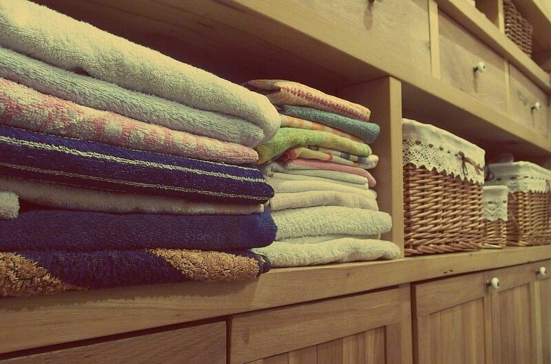 Lazy Susan trick for kitchen cupboard organisation ideas