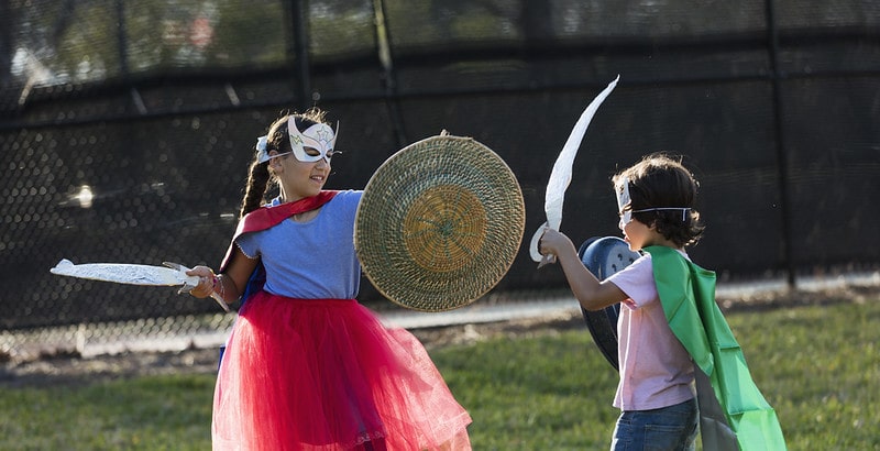 Siblings playing as Celts