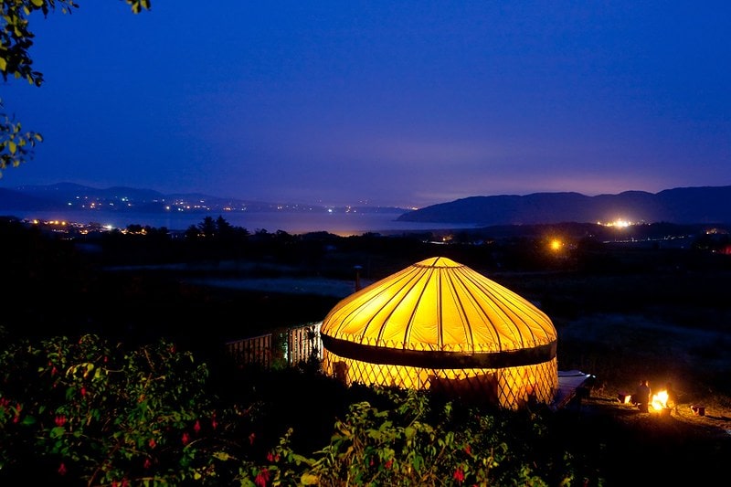 Portsalon Luxury Camping in Ireland