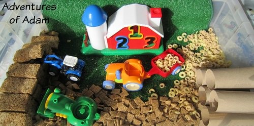 Harvest sensory bin harvest activities and crafts