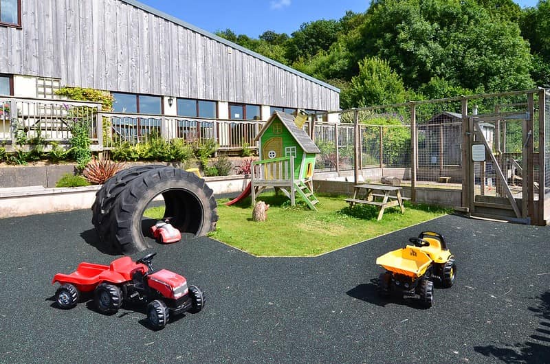 Knowle Farm playground in South Devon