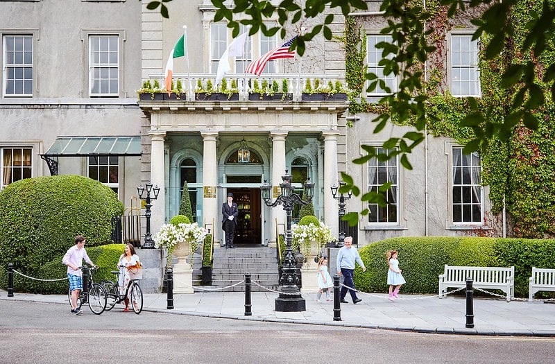 Exterior of Great Southern Killarney in Ireland, one of our favourite luxurious family spas in the UK.