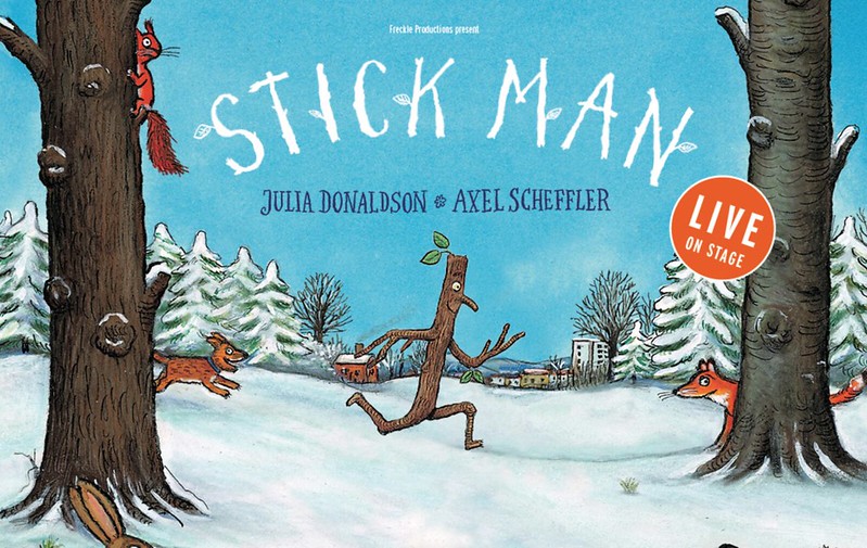 Julia Donaldson's and Axel Scheffler's Stick Man Live on Stage Poster