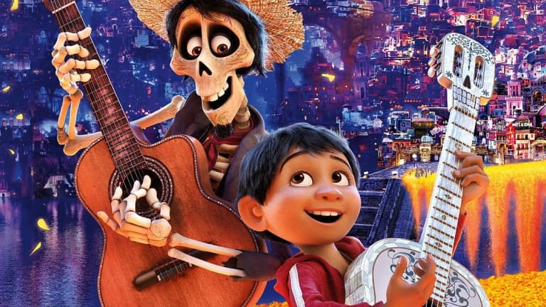 Shot from Coco movie.