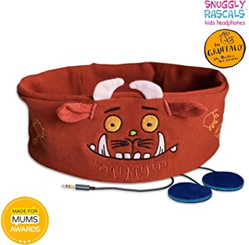 Gruffalo design on headband headphones.