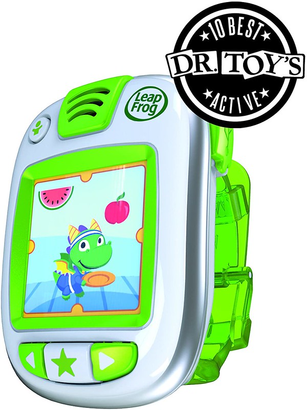 Green Leapfrog LeapBand Activity Tracker.