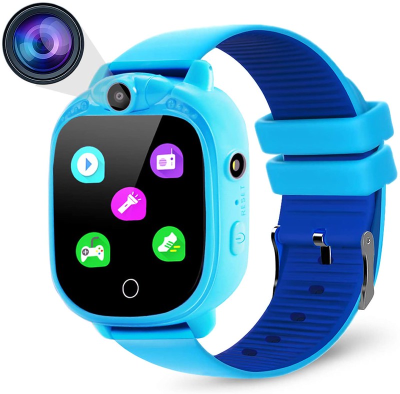 Blue Prograce Smart Watch for kids.