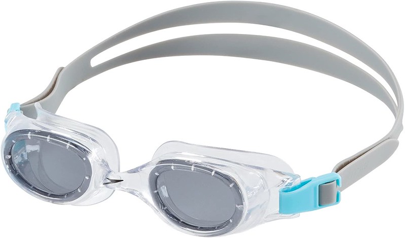 Grey Speedo Hydrospex Swimming Googles from Amazon.