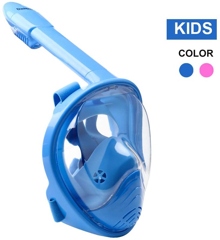 The Dasmeer 180° Panoramic View Mask also comes in pink.