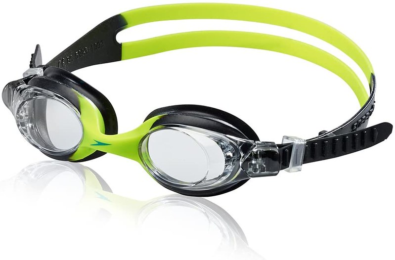Green and black Speedo Skoogles.